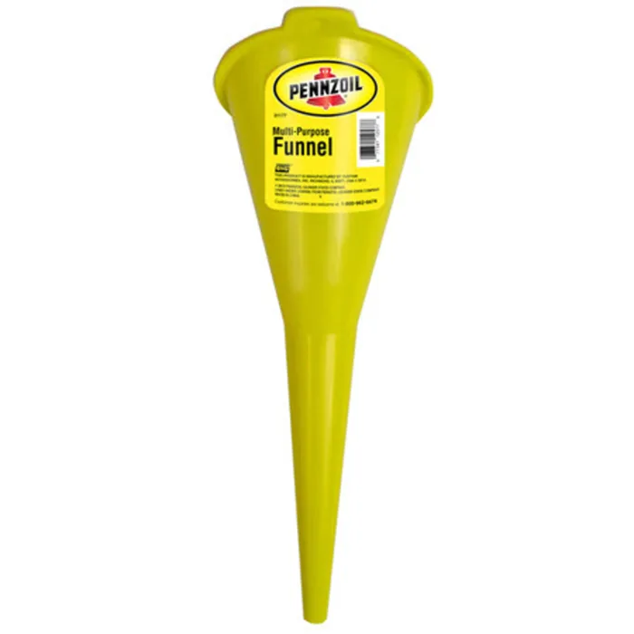 Pennzoil Yellow 15.3 in. H Polypropylene Funnel (Pack of 6)