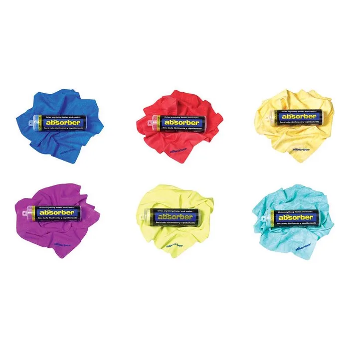 The Absorber 27 in. L X 17 in. W Synthetic Chamois 1 pk