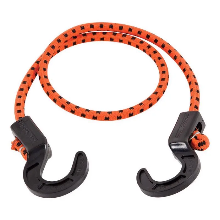 Keeper Orange Adjustable Bungee Cord 30 in. L X 0.315 in. 1 pk (Pack of 10)