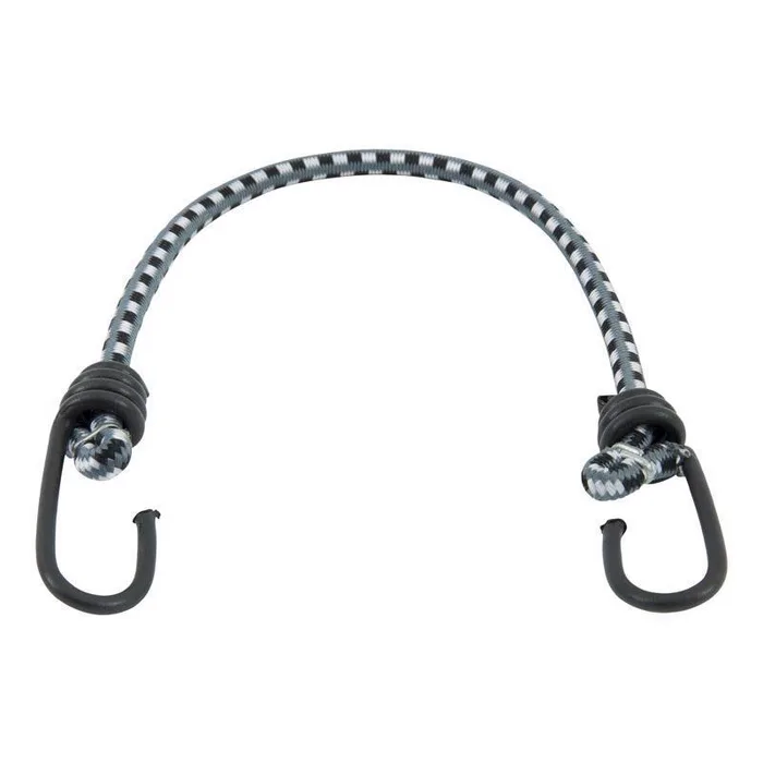 Keeper Black/White Bungee Cord 18 in. L X 0.315 in. 1 pk (Pack of 10)