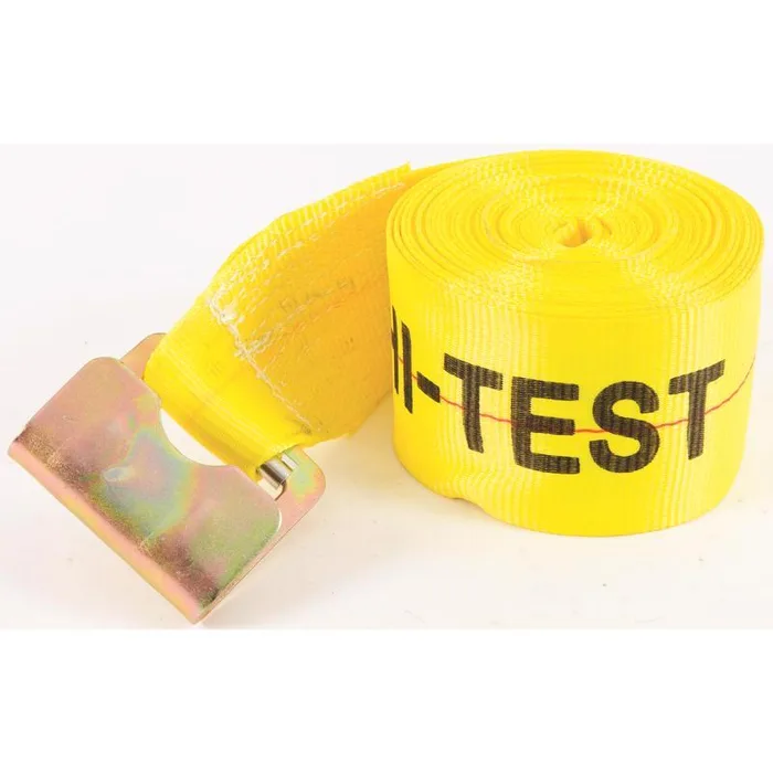Keeper 4 in. W X 30 ft. L Yellow Winch Strap 5000 lb 1 pk