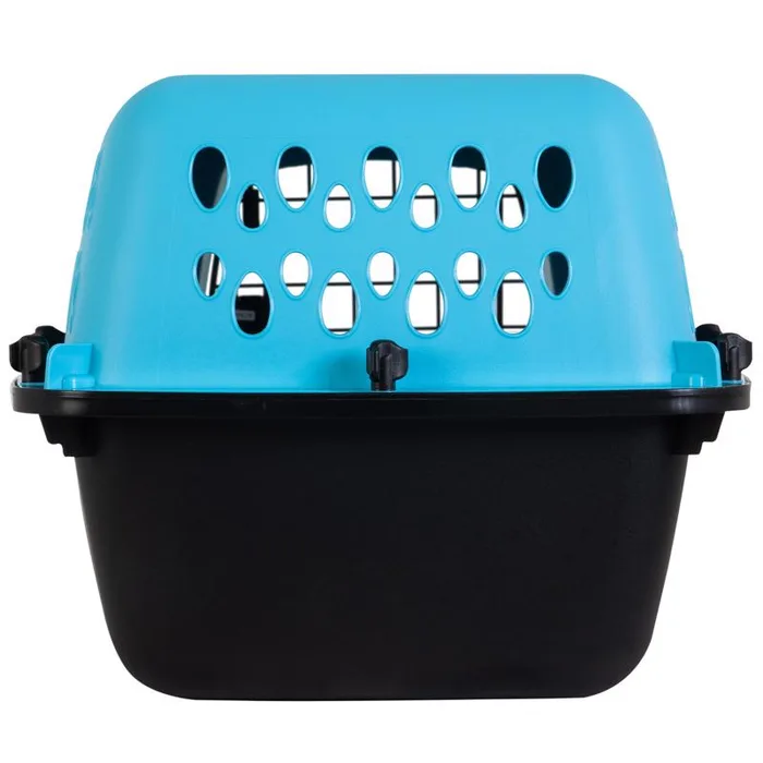 Aspen Pet Pet Porter Medium Plastic Pet Kennel Multicolored 10 in. H X 12.6 in. W X 19 in. D