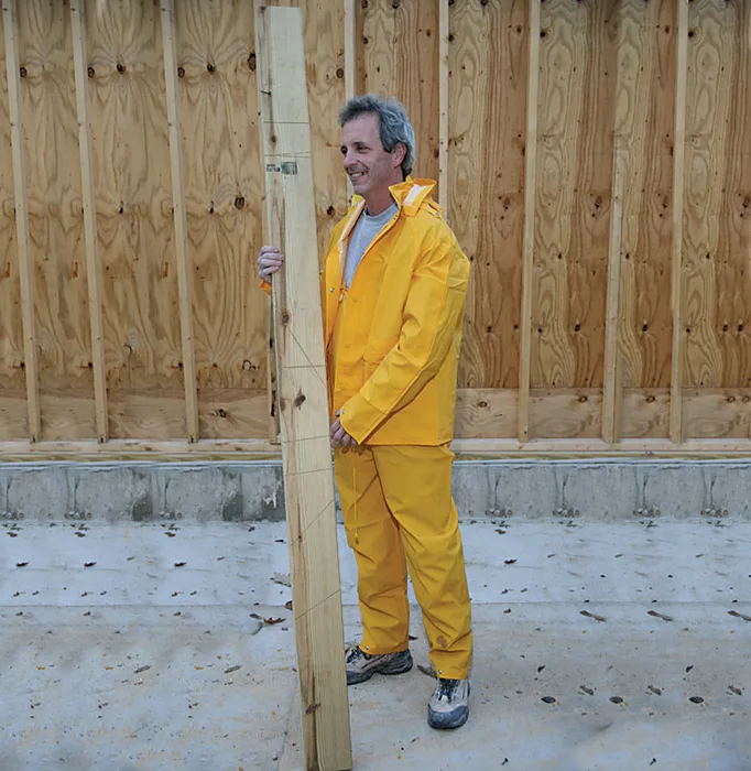 Boulder Creek Yellow PVC-Coated Rayon Three Piece Rain Suit X-Large 35 mil
