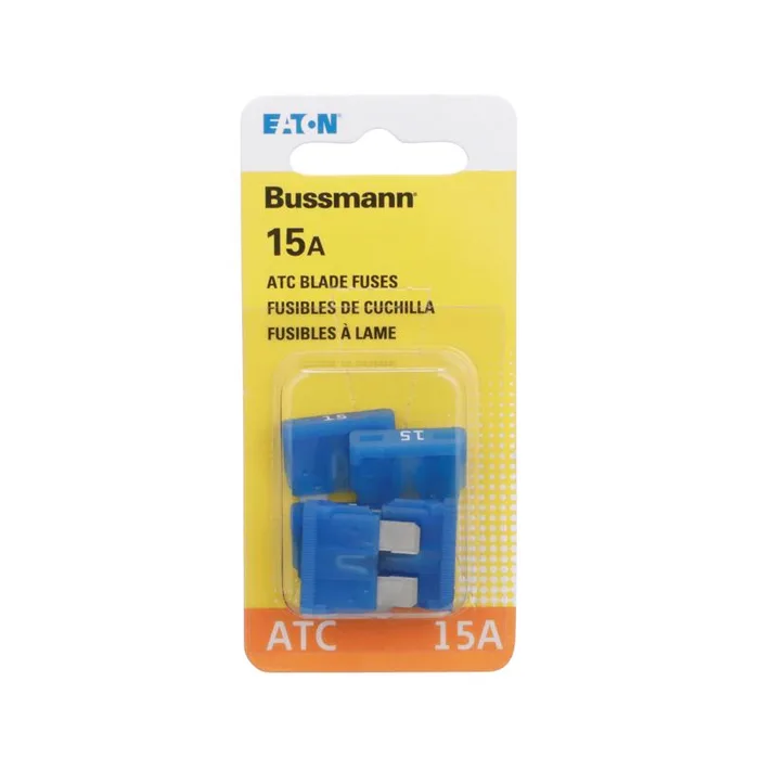 Bussmann 15 amps ATC Blue Blade Fuse 5 pk (Pack of 5)