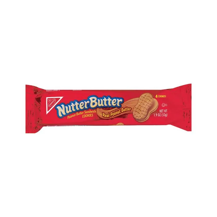 Nutter Butter Peanut Butter Cookies 1.9 oz Packet (Pack of 10)