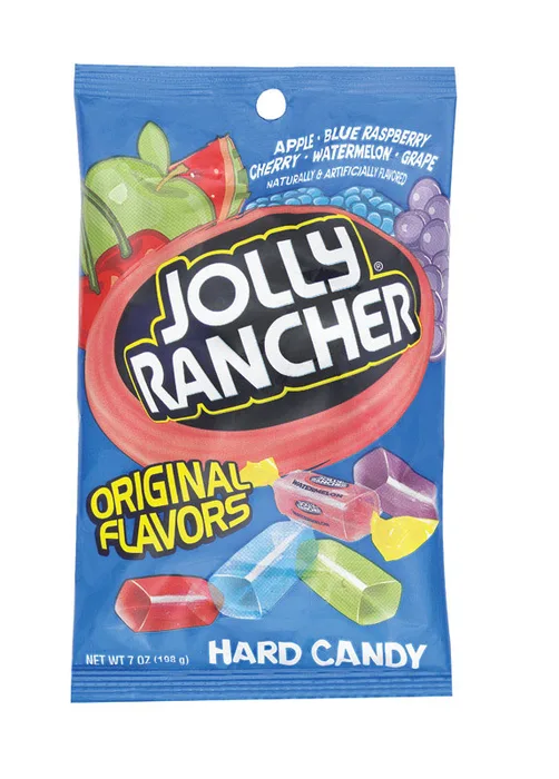 Jolly Rancher Original Hard Candy 7 oz (Pack of 12)