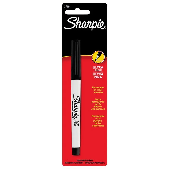 Sharpie Black Ultra Fine Tip Permanent Marker 1 pk (Pack of 6)
