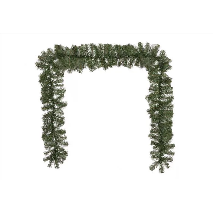 Holiday Bright Lights 8 in. D X 9 ft. L Traditional Pine Christmas Garland (Pack of 12)