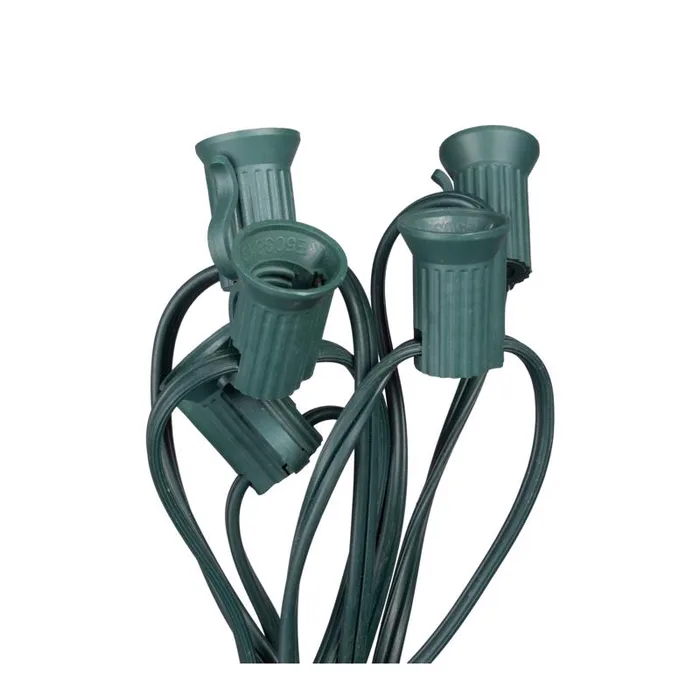 Holiday Bright Lights LED C7 String Socket Light Cord on Reel 1000 ft.