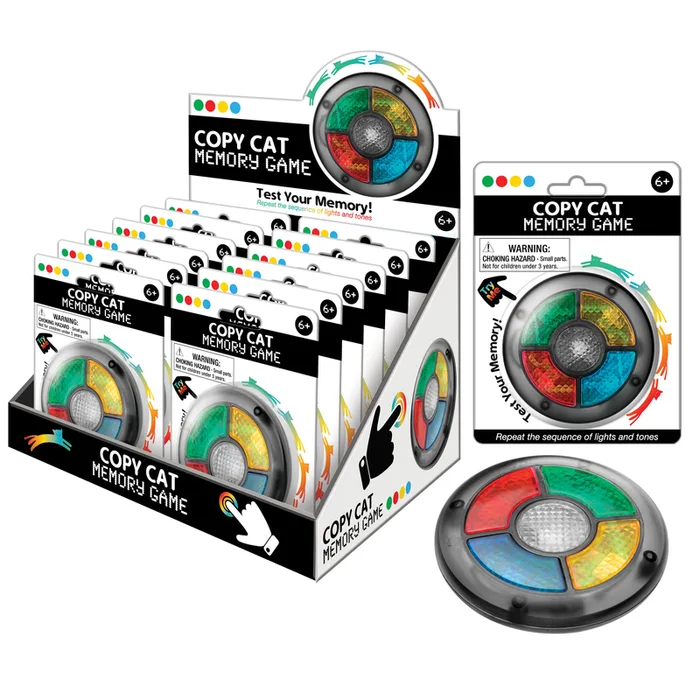 Playmaker Toys Copy Cat Memory Game (Pack of 12)