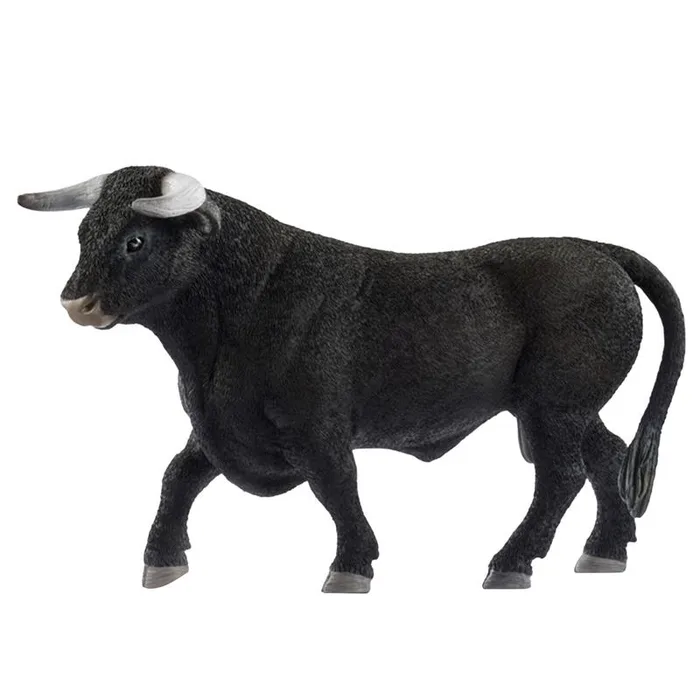 Schleich Farm World Black Bull Toy Black (Pack of 5)