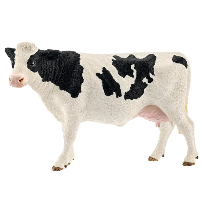 Schleich Farm World Holstein Cow Toy Black/White (Pack of 5)