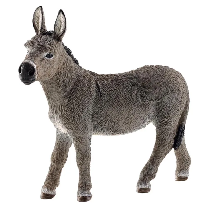 Schleich Farm World Donkey Toy Black/White (Pack of 5)