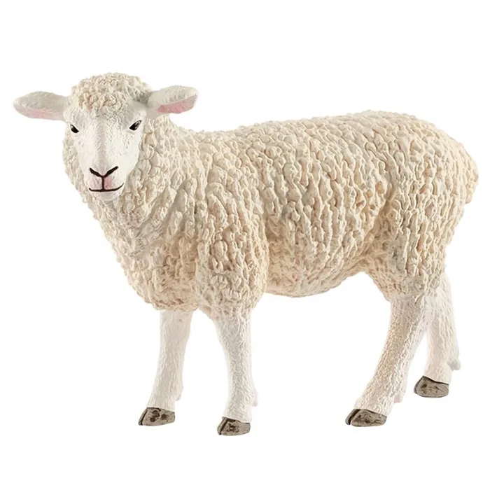 Schleich Farm World Sheep Toy White (Pack of 5)