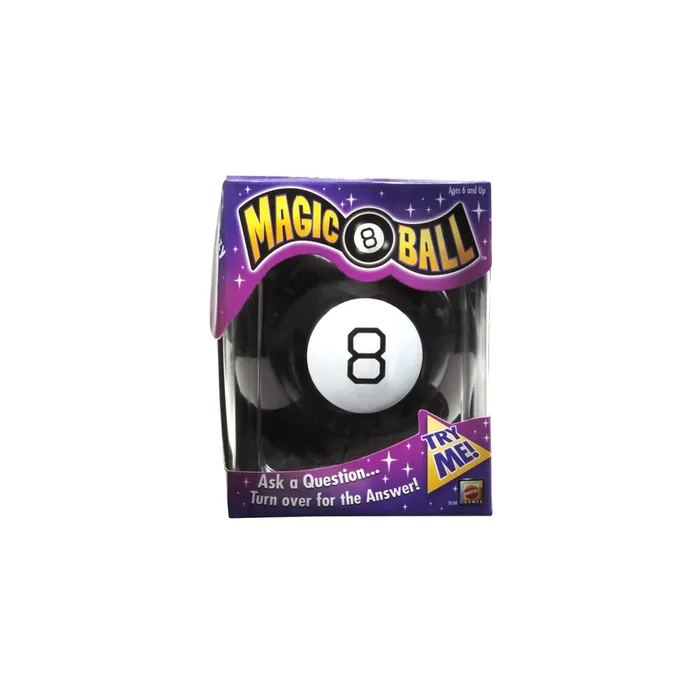 Mattel Magic 8 Ball Black/White
