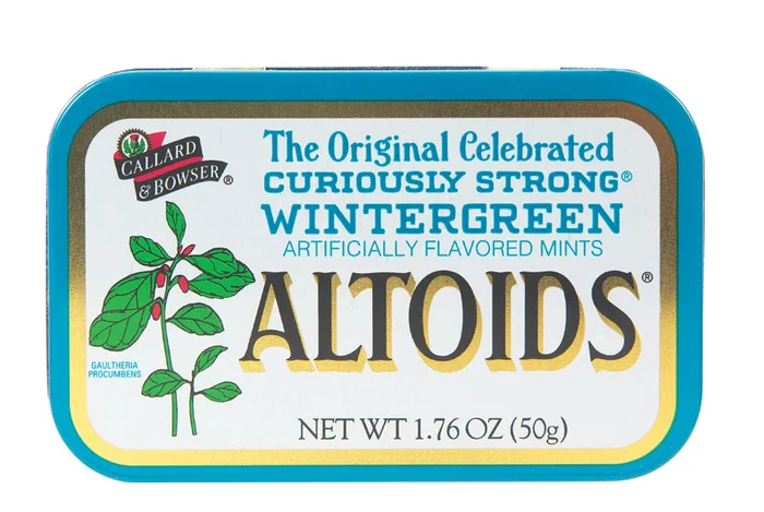 Altoids Wintergreen Mints 1.76 oz (Pack of 12)