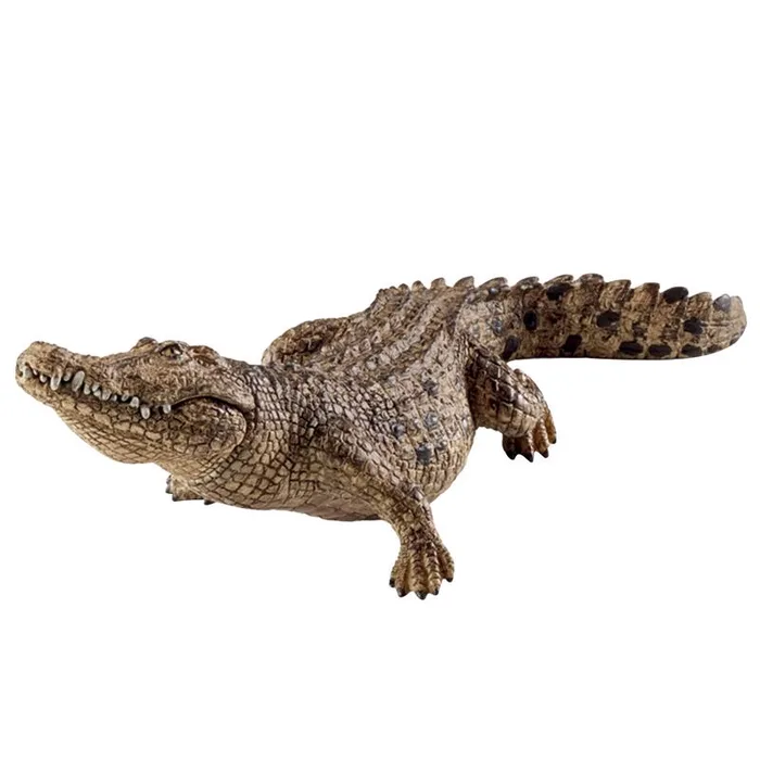 Schleich Wild Life Crocodile Toy Brown (Pack of 5)
