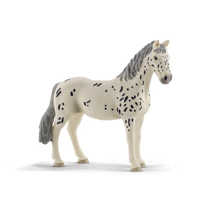 Schleich Horse Club Knabstrupper Mare Toy Black/White (Pack of 5)