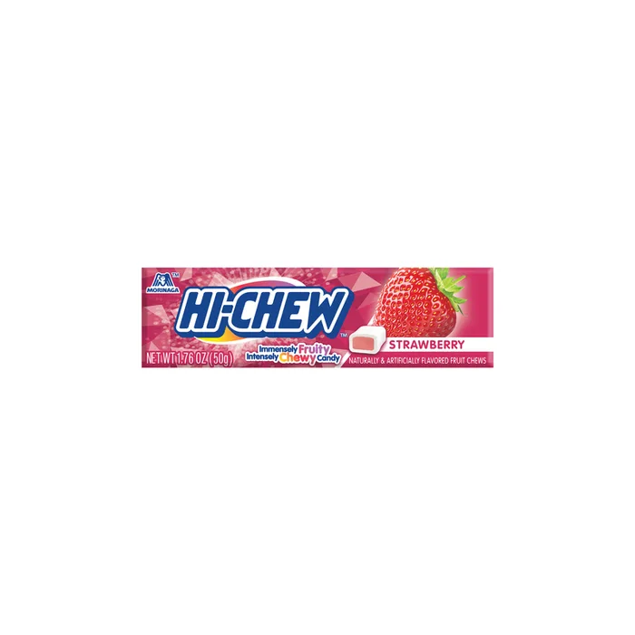 Hi-Chew Strawberry Stick Strawberry Candy 1.76 oz (Pack of 15)