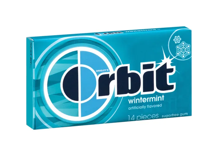 Orbit Sugar Free Wintermint Chewing Gum 14 pc (Pack of 12)