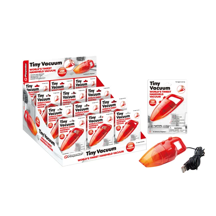 Playmaker Toys Tiny Vacuum Toy 1 pc (Pack of 12)