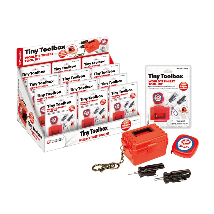 Playmaker Toys Tiny Toolbox Toy 1 pc (Pack of 12)