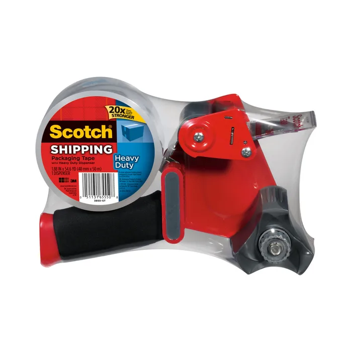 Scotch 1.88 in. W X 54.6 yd L Packaging Tape with Dispenser
