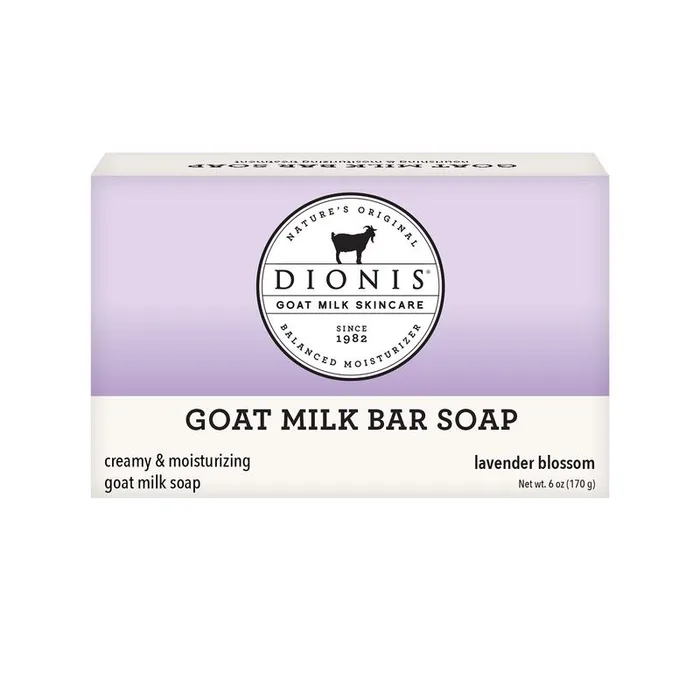 Dionis Goat Milk Skincare Lavender Blossom Scent Soap Bar 6 oz 1 pk