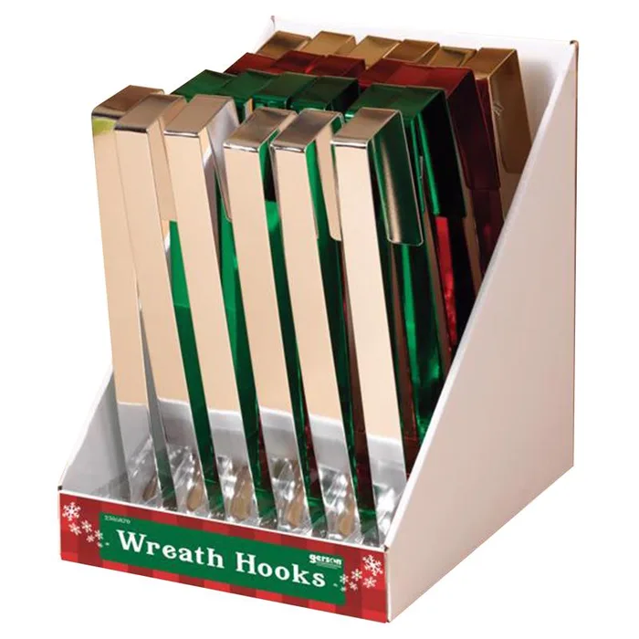 Gerson 12 in. Wreath Hook 1 pk (Pack of 24)