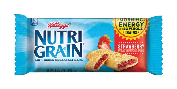Nutri-Grain Strawberry Cereal Bar 1.3 oz Pouch (Pack of 16)