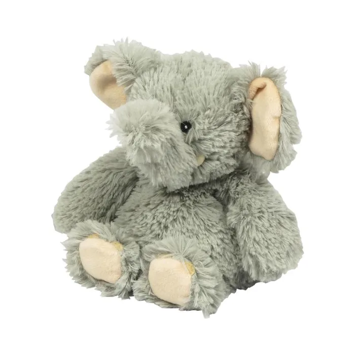 Warmies Junior Elephant Stuffed Animals Gray 1 pc