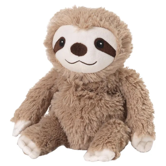 Warmies Junior Sloth Stuffed Animals Brown 1 pc