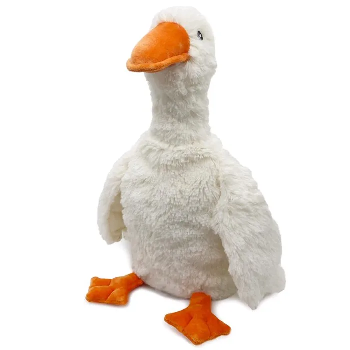 Warmies Goose Stuffed Animals Orange/White 1 pc