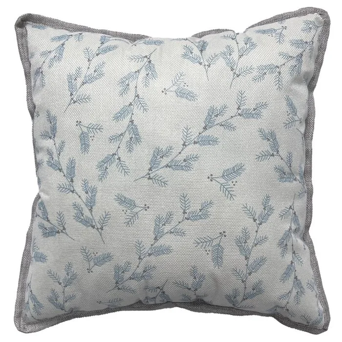 Celebrations Home Multicolored Frosty Christmas Holly Berry Pillow 5 in. (Pack of 12)