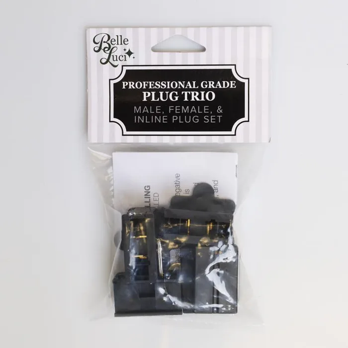 Belle Luci Holiday Bright Lights LED Male/Female/Inline Plugs SPT2 Electric Plug Kit Clear 0 ft. 0 l