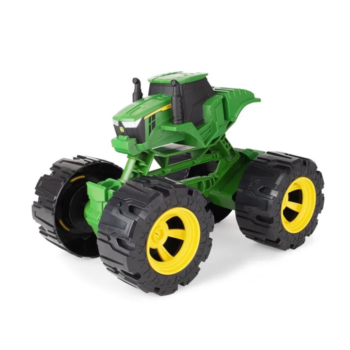 TOMY John Deere Monster Treads Toy Black/Green (Pack of 2)