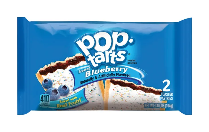 Pop-Tarts Blueberry Toaster Pastries 3.67 oz Pouch (Pack of 6)