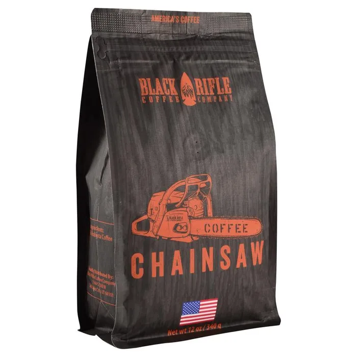Black Rifle Coffee Company Chainsaw Medium Dark Ground Coffee 1 pk (Pack of 6)