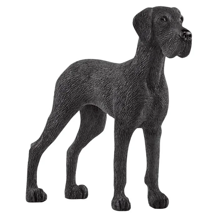 Schleich Great Dane Dog Figurine Black 1 pc (Pack of 5)