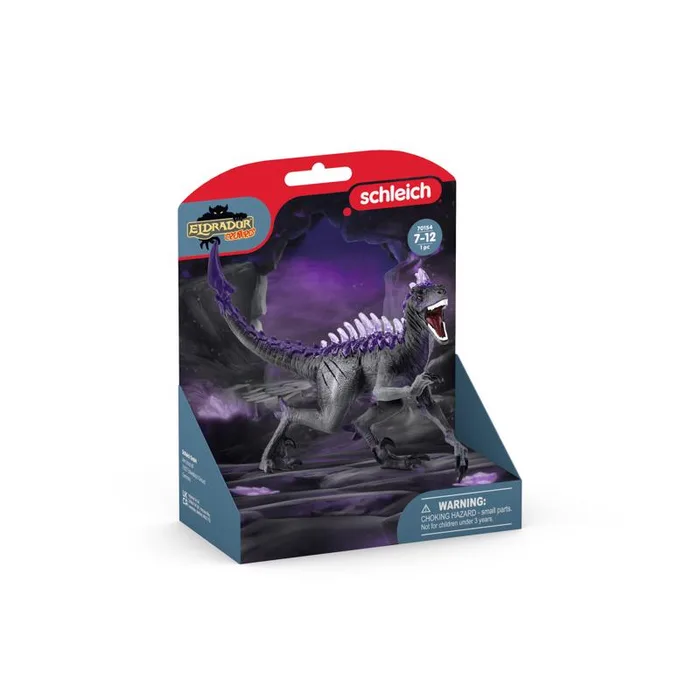 Schleich Eldrador Shadow Raptor Figurine Black/Purple 1 pc (Pack of 3)
