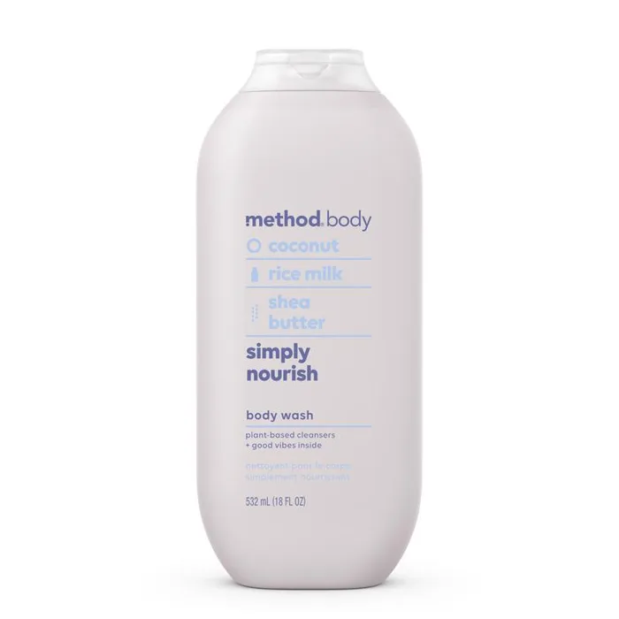 Method Simply Nourish Scent Body Wash 18 oz 1 pk (Pack of 6)