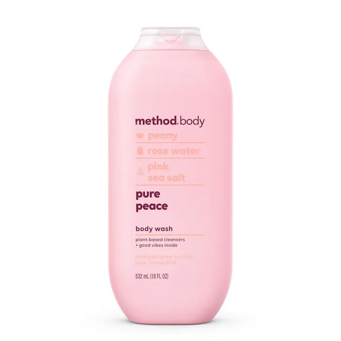 Method Pure Peace Scent Body Wash 18 oz 1 pk (Pack of 6)