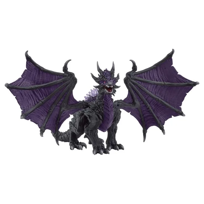 Schleich Eldrador Shadow Dragon Figurine Black/Purple (Pack of 2)