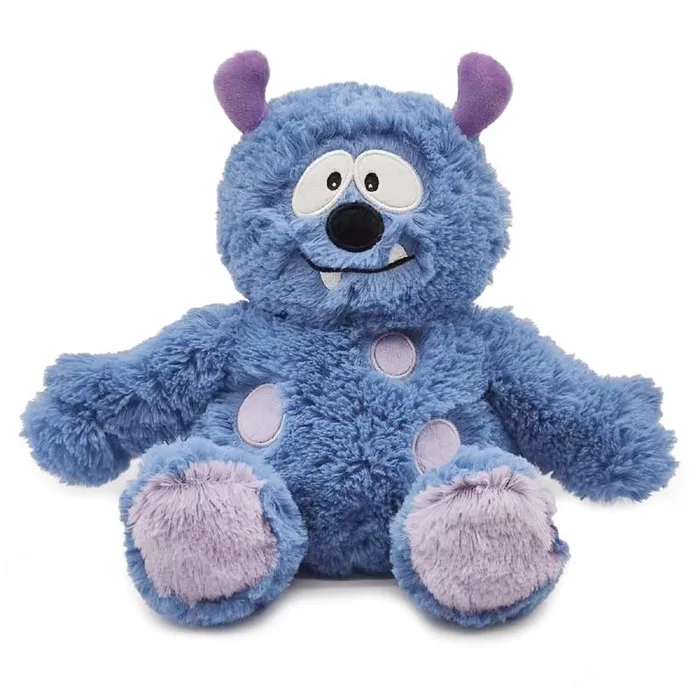 Warmies Monster Stuffed Animal Blue