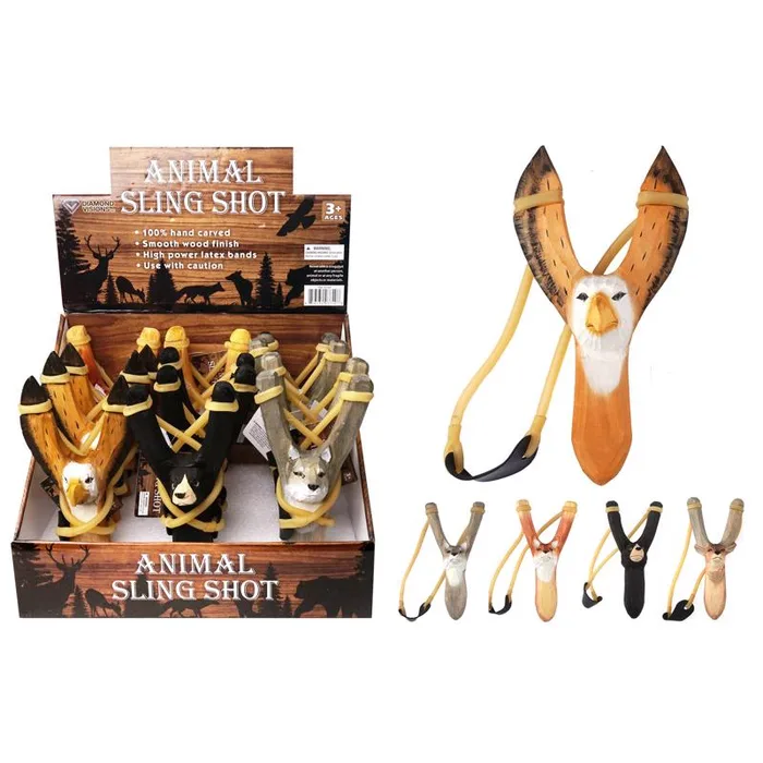 Diamond Visions Animal Sling Shot Assorted (Pack of 12)