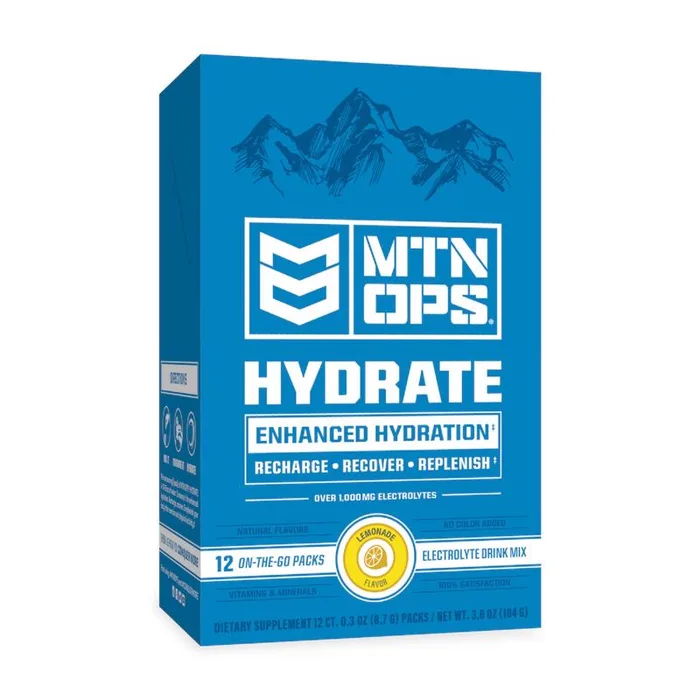 MTN OPS Lemonade Drink Mix 3.6 oz (Pack of 12)
