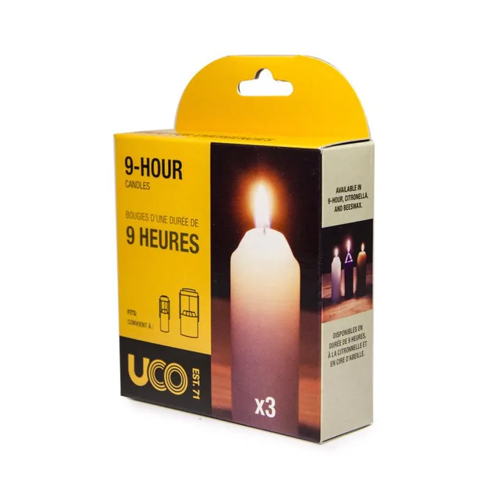 UCO White Unscented Scent Plumbers Candle