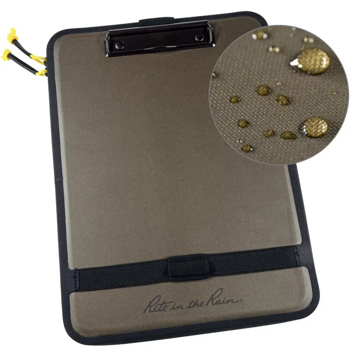 Rite Letter Size Plastic Side Opening Storage Clipboard