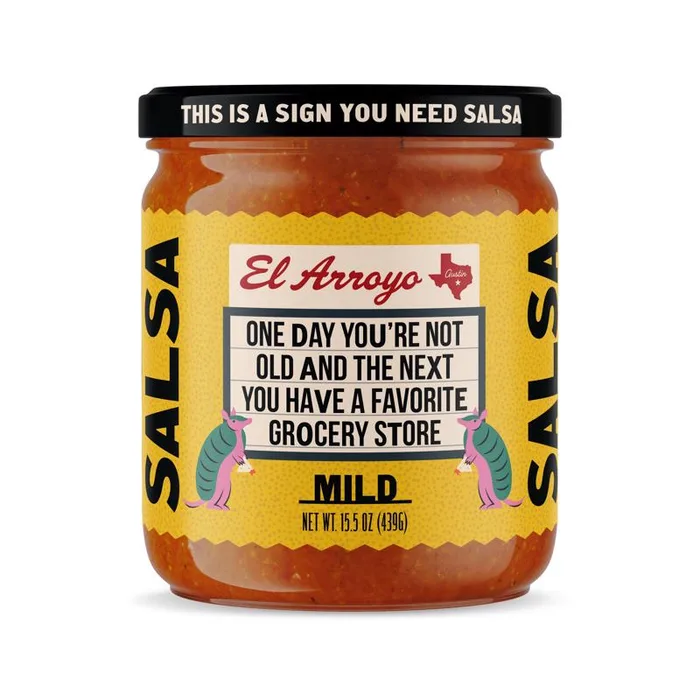 El Arroyo Mild Salsa 15.5 oz Jar (Pack of 6)