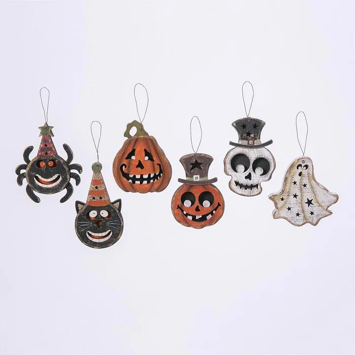 Gerson 5 in. Halloween Assortment Hanging Decor (Pack of 36)